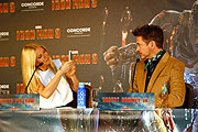 Gwyneth Paltrow und Robert Downey jr. Pressekonferenz zu IRON MAN 3 in München am 12.04.2013 (©Concorde Filmverleih / Kurt Krieger 2013)